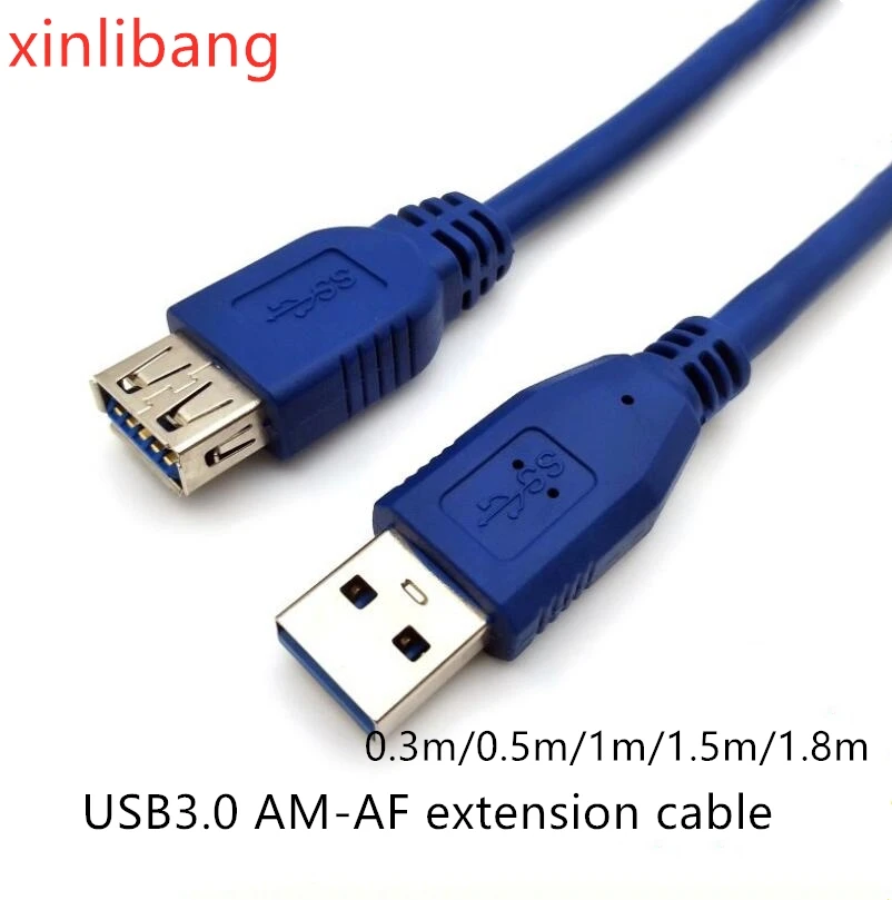 

High Speed USB 3.0 Extension Cable A Male to Female AM to AF M/F USB3.0 Extend Cable -0.3m-0.5m-1m-1.5m-1.8m