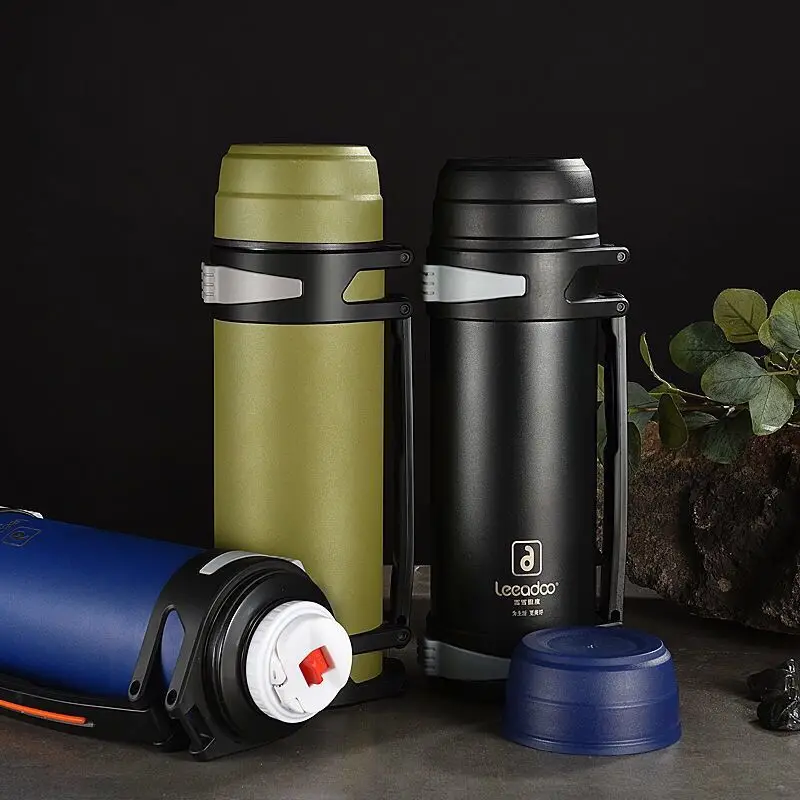 

2020 High capacity Stainless steel thermos outdoor,automotive water thermo cup Portable insulation Vacuum cup 1200ML-3000ML