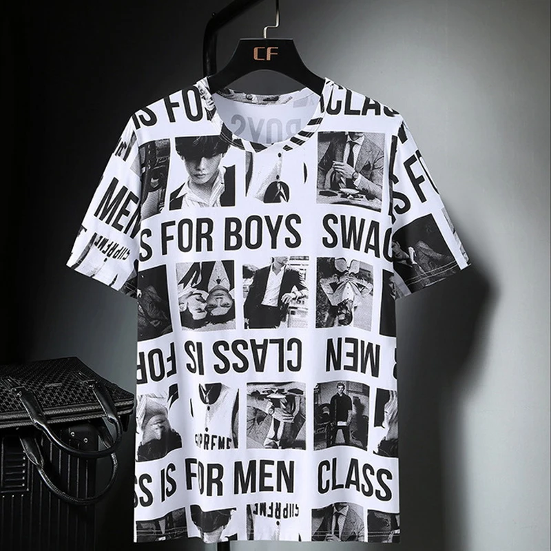 

VALVOELITE Tailor made t-shirts2021 new summer men's T-shirt stretch casual breathable shirt best seller t shirt