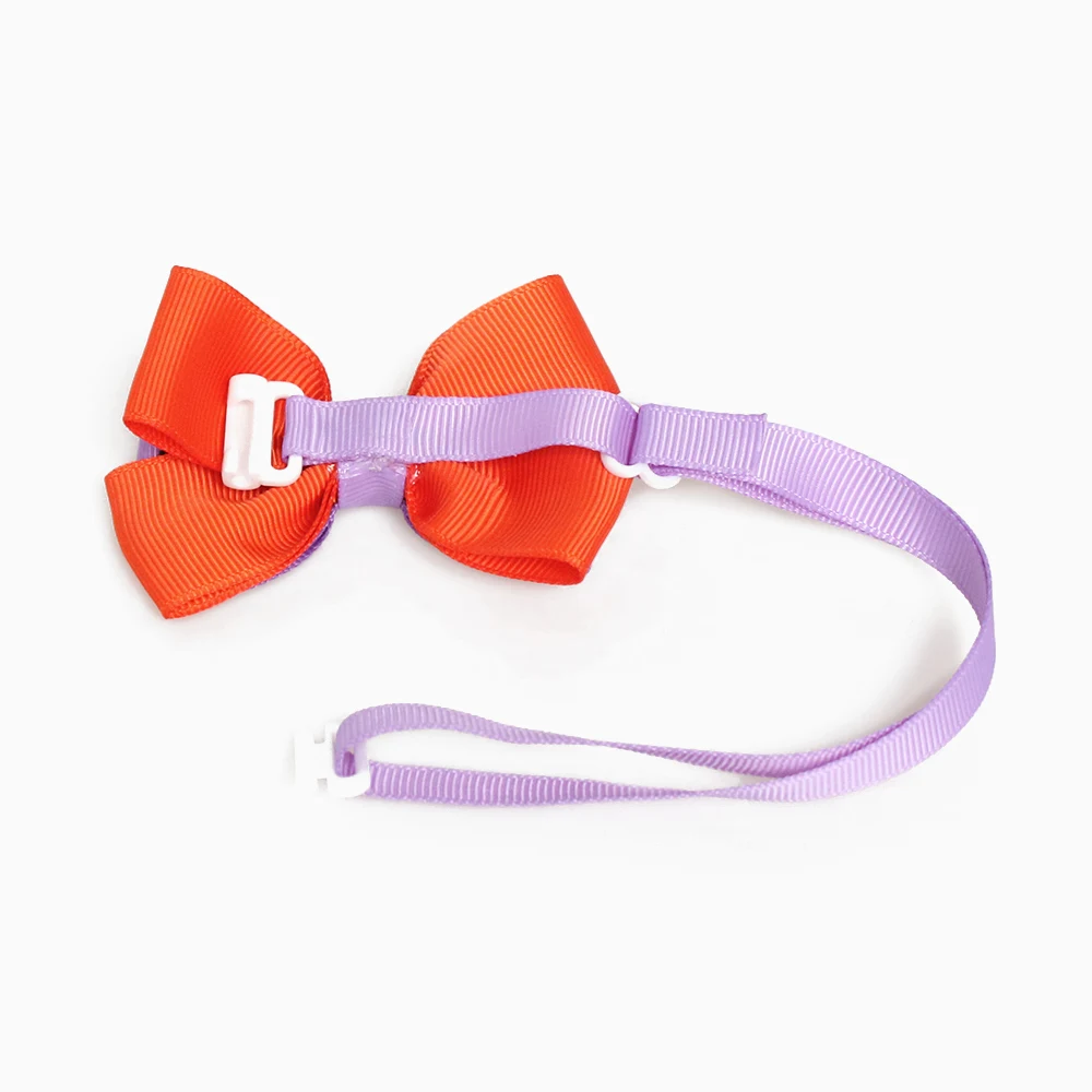 

50Pcs Handmade Halloween Dog Bow Tie Ghost Pattern Ribbon Bows Ties For Dogs 6033038 Pet Accessories Wholesale