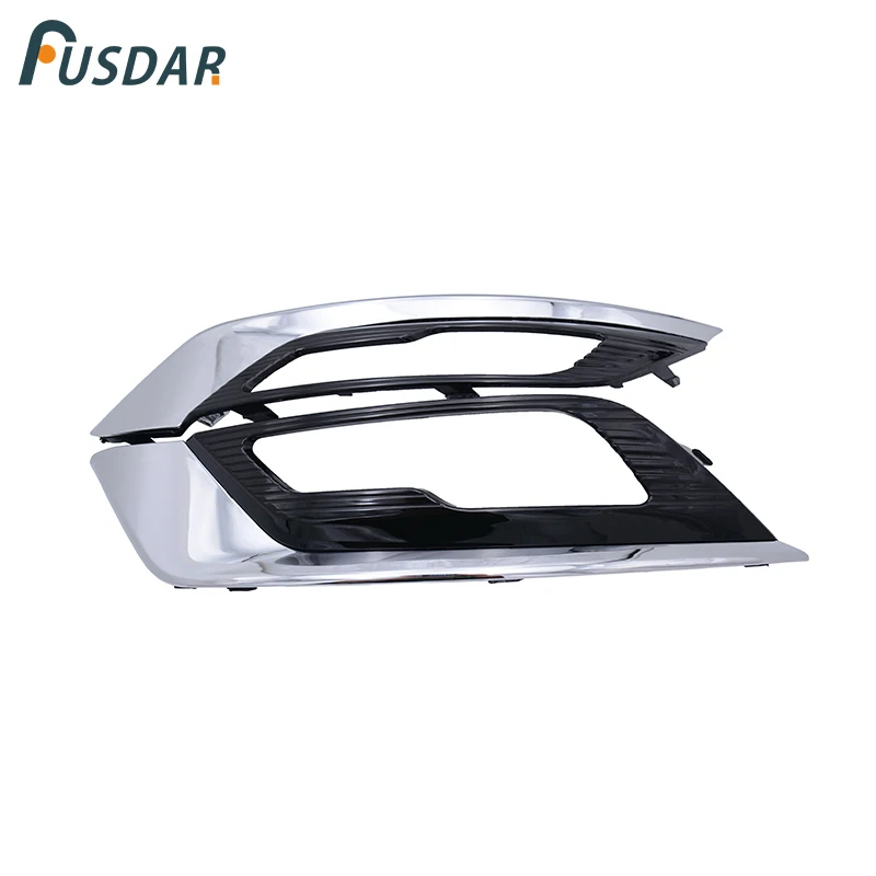 Пара хромисветильник глянцевых черных противотуманных фар на передний бампер