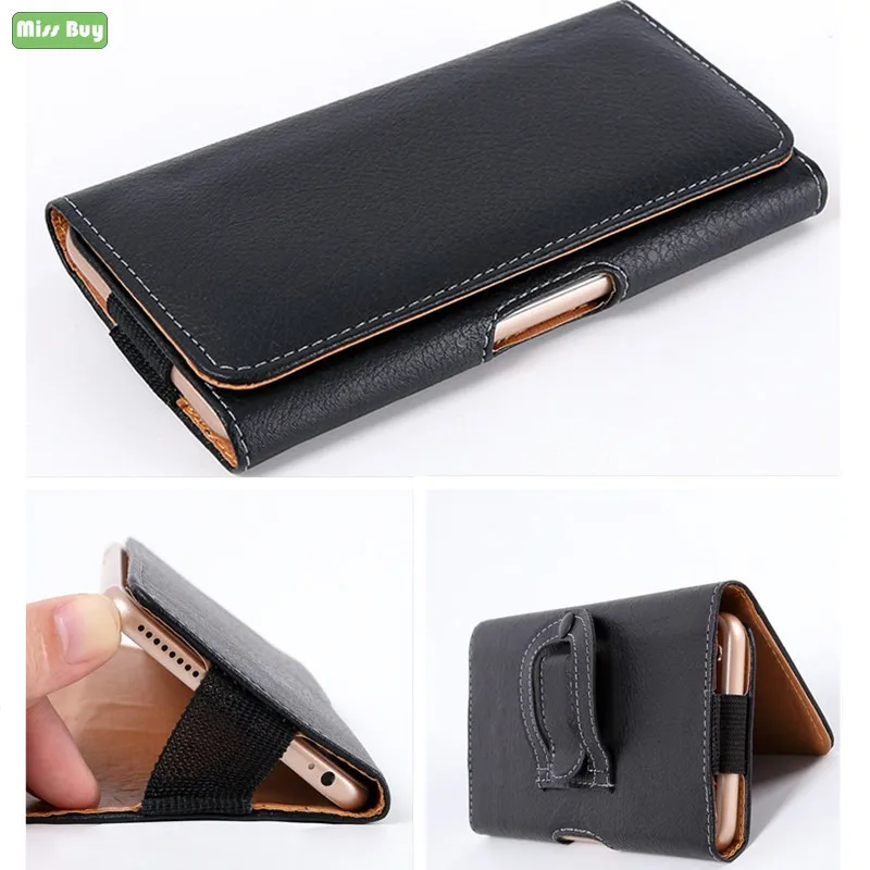 

Leather Phone Cover Pouch For SONY Xperia XZ2 XZ3 XZS XA XA1 XA2 Z3 Plus Z C5 XA Ultra M M2 M5 C S SP Flip Waist Bag Cover Case