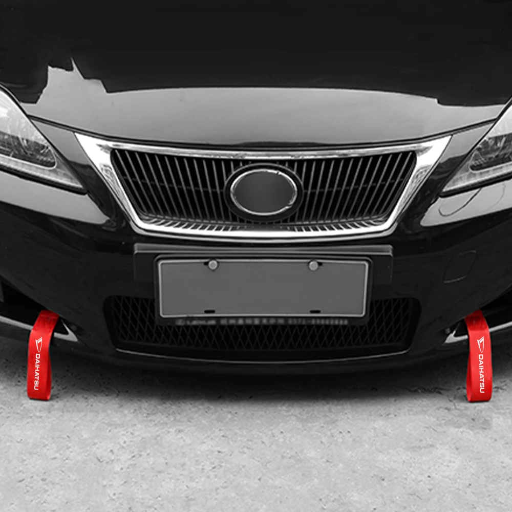 Автомобильный буксировочный трос прицеп гоночный ремешок для Daihatsu Sirion Feroza