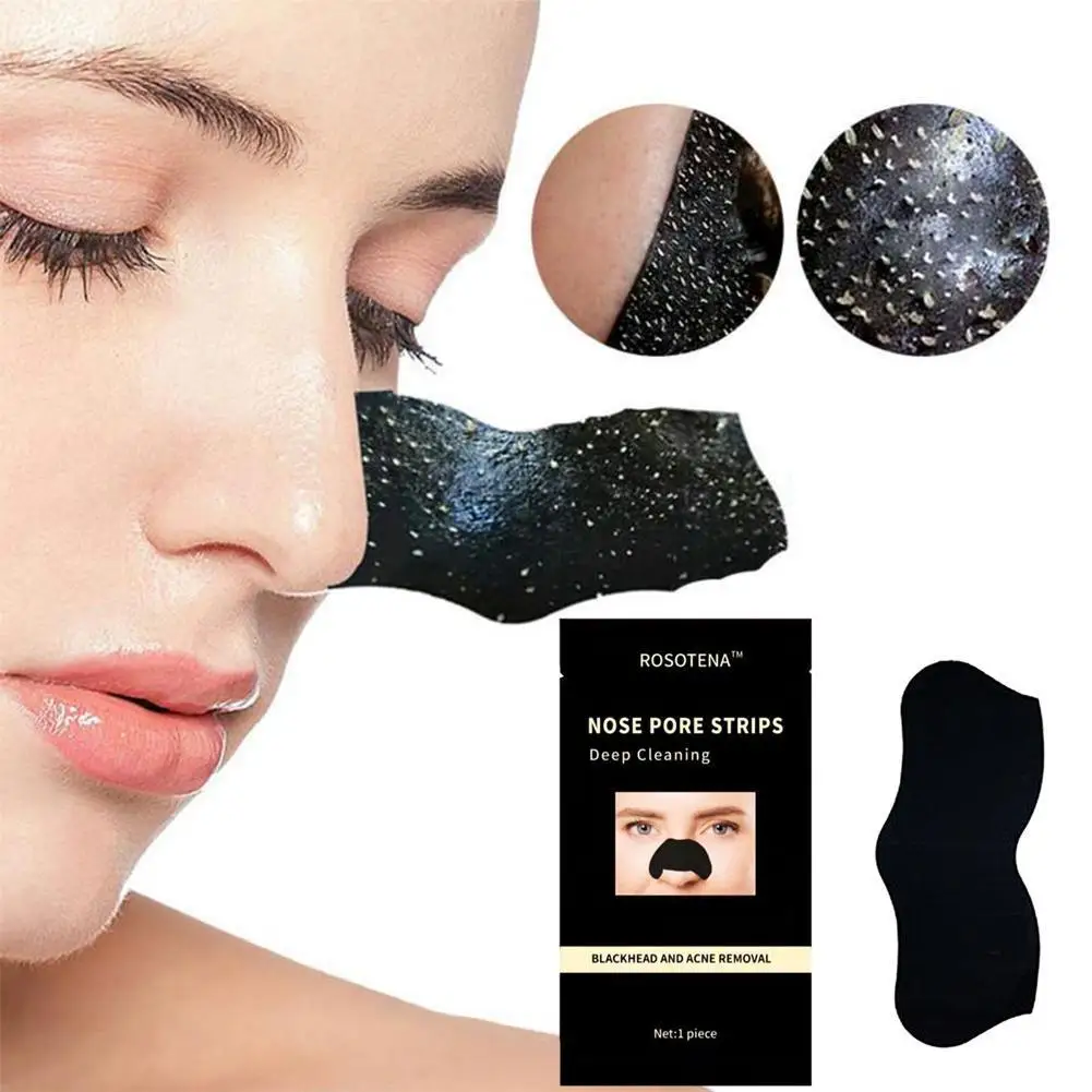

Nose Blackhead Cream Bamboo Charcoal Deep Cleansing Sticker Pore Nose Shrinking Remover Nasal Black Care Acne Fac W4e5