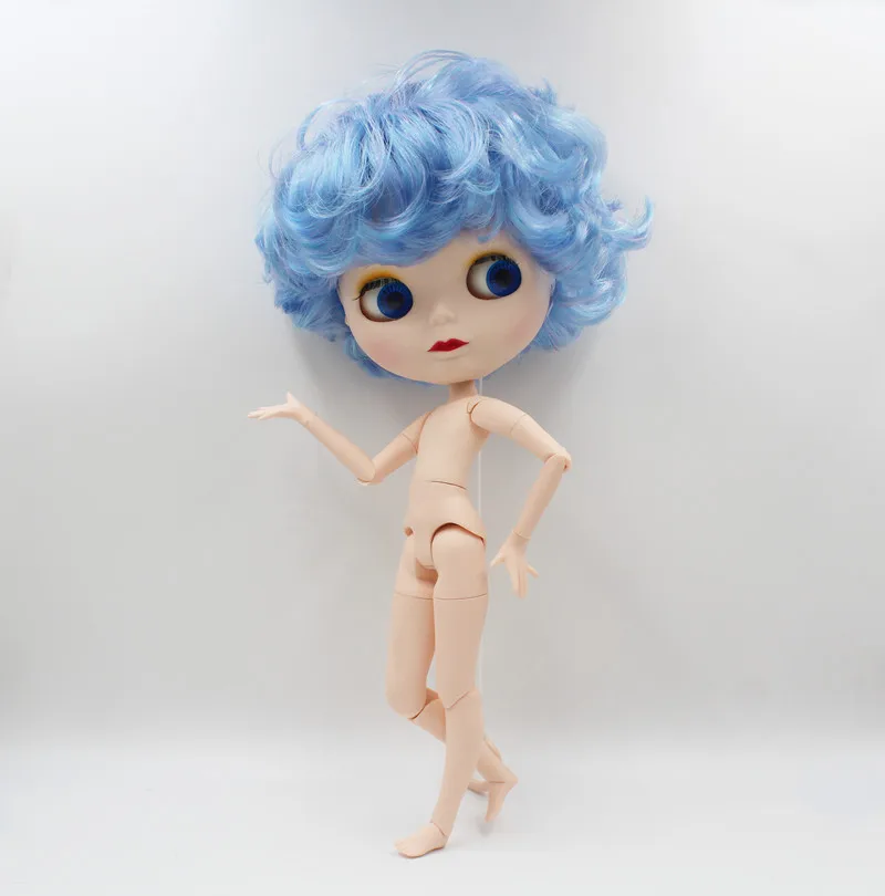 Free Shipping colorful RBL-911B DIY Blyth doll fashion hair 4 big eyes man body 1/6 BJD special price boy toy girl birthday gift | Игрушки и
