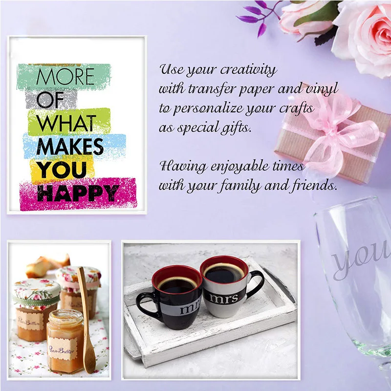 Самодельная прозрачная лента для переноса бумаги идеальное нанесение ленты