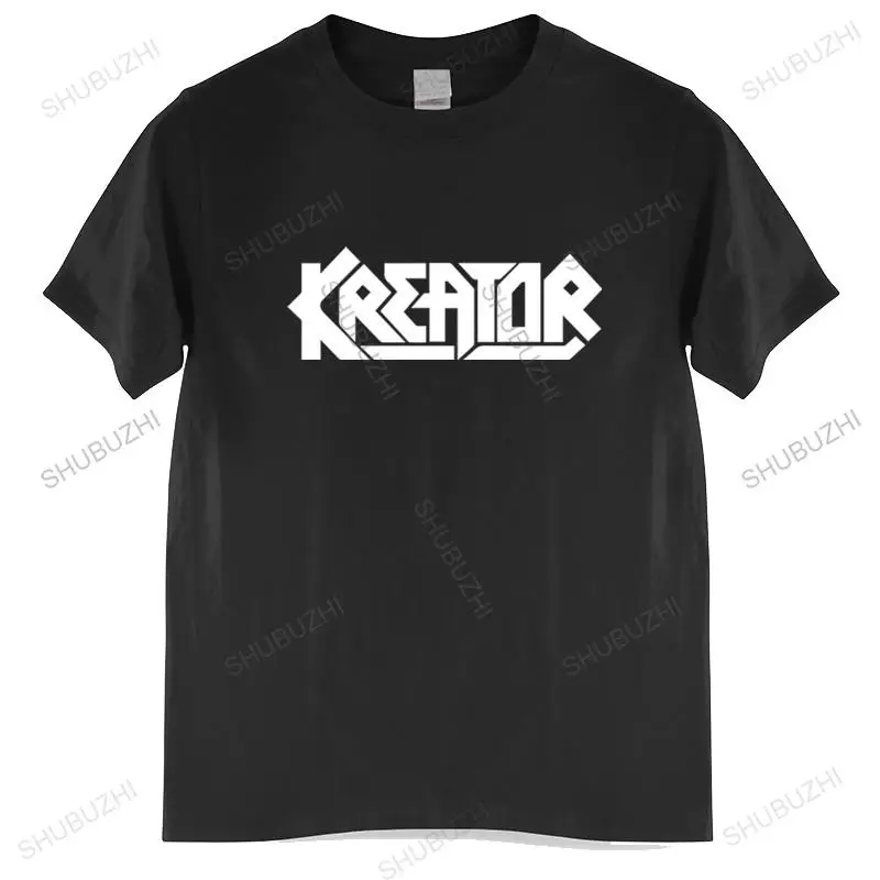 Модная брендовая мужская футболка Мужская Kreator с надписью Футболка логотипом