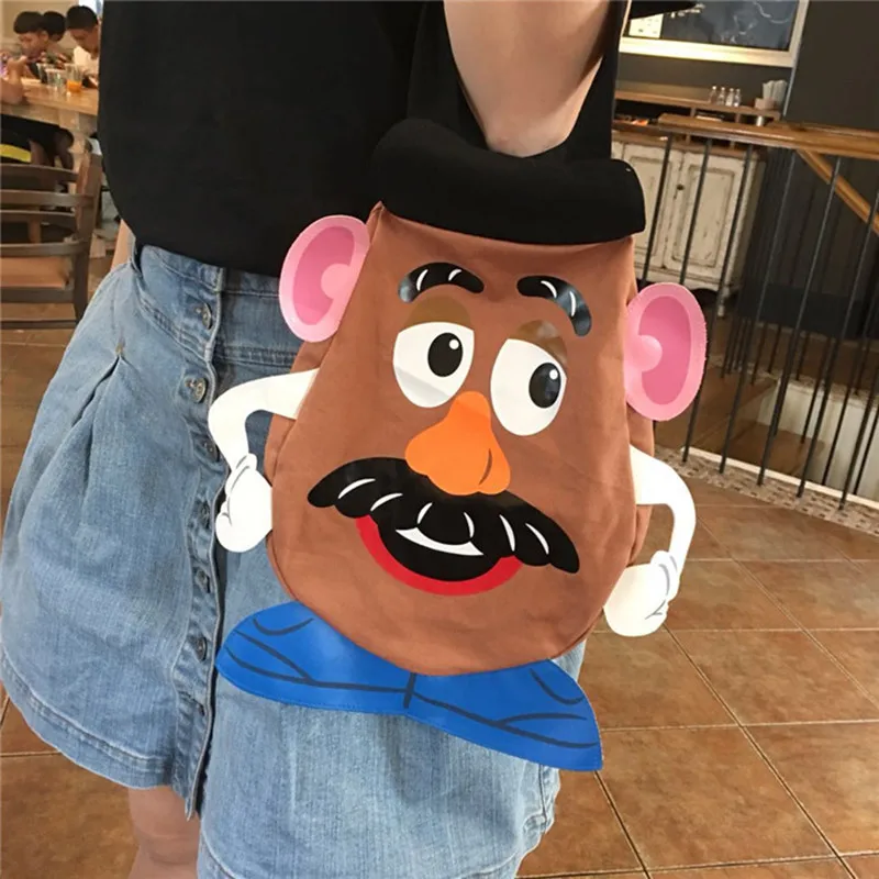 Холщовая Сумка на плечо с изображением картофеля История игрушек Disney 43*26