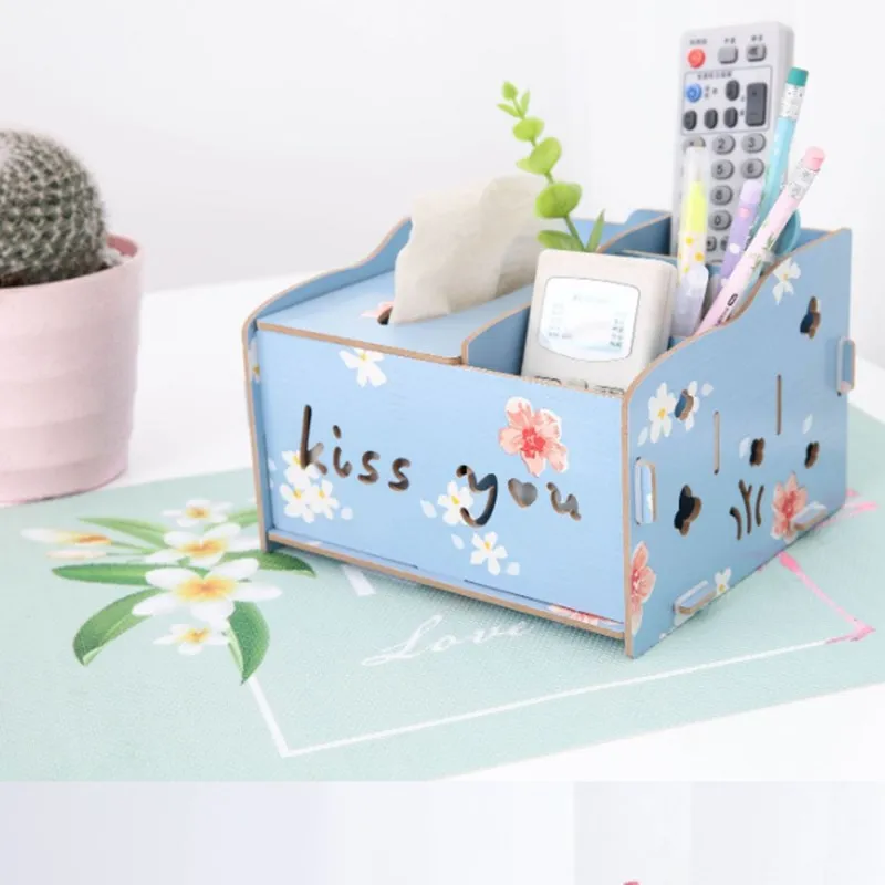 Деревянный держатель для пульта дистанционного управления настольная