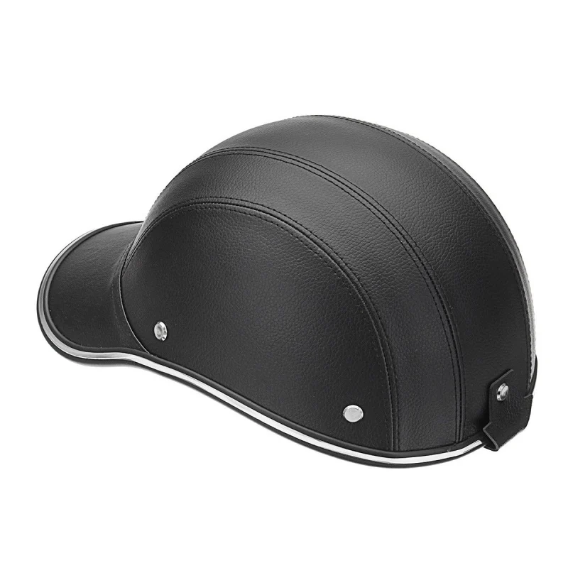 

Electric motorcycle men women half helmet personality Korean version of the battery car four seasons duckbill hat universal