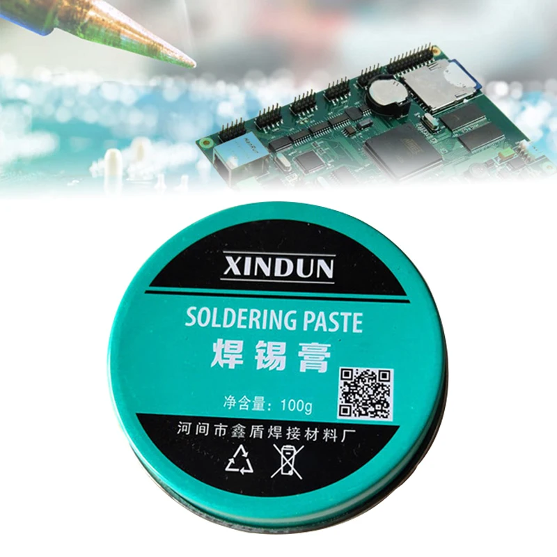 

100g Flux Soldering Paste Welding Flux Soldering Tin Cream Welding Grease Paste Flux for PCB BGA PGA SMD Repair