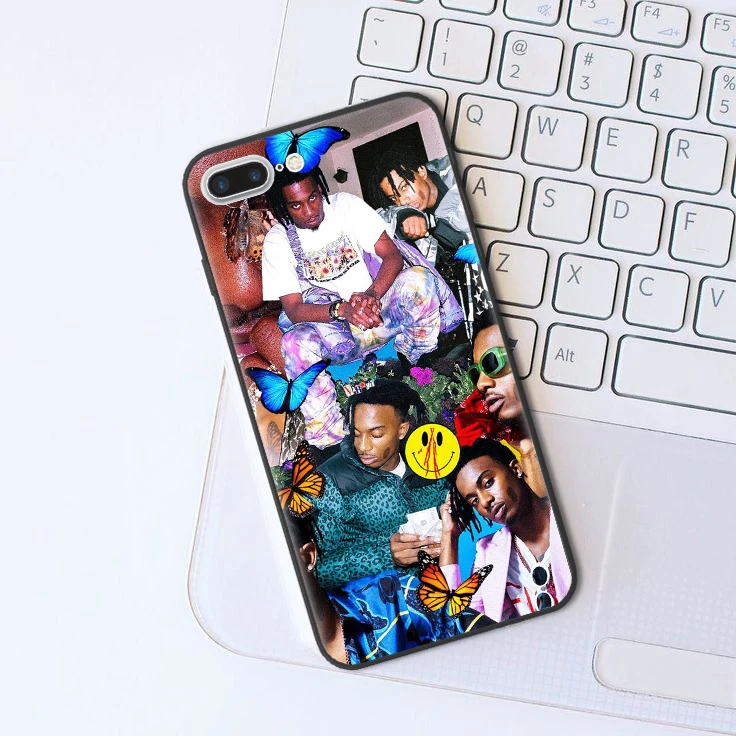 Rapper singer Playboi Carti Black Soft silicone TPU Phone Cases For iPhone X 5s 5 SE 6s 6 7 8 Plus XS Max XR Coque Back Cover
