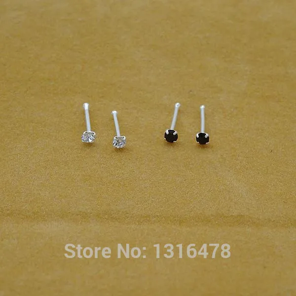 Серьги гвоздики круглые из серебра 925 пробы 2 мм|screw rail|screw capacitornail polish bottle holder |