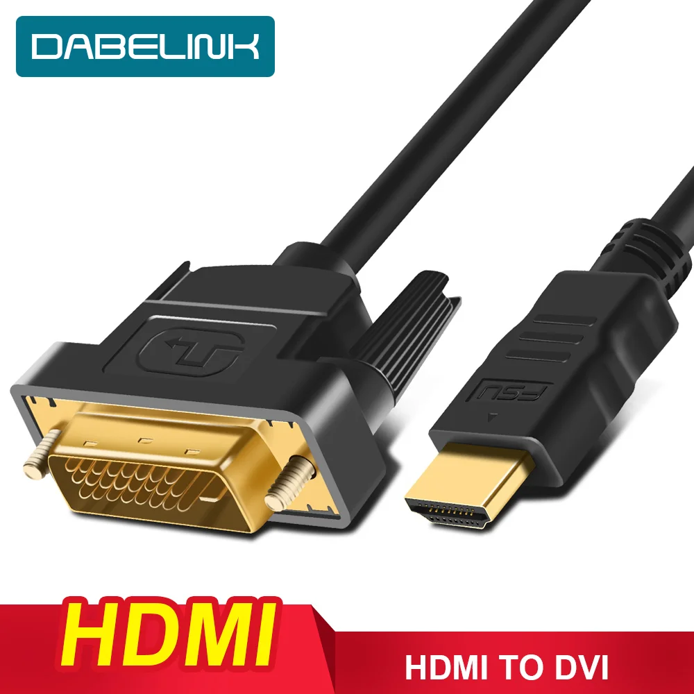 Кабель адаптер DVI кабель HDMI 24 + 1 pin 3D для LCD DVD HDTV XBOX высокоскоростной hdmi 1/2/3 м HDMI|hdmi to