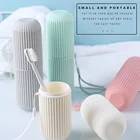 Xiaomi дорожная портативная чашка для зубных щеток держатель для зубной пасты чехол для хранения Коробка органайзер для путешествий чашка для Хранения Туалетных принадлежностей Новинка