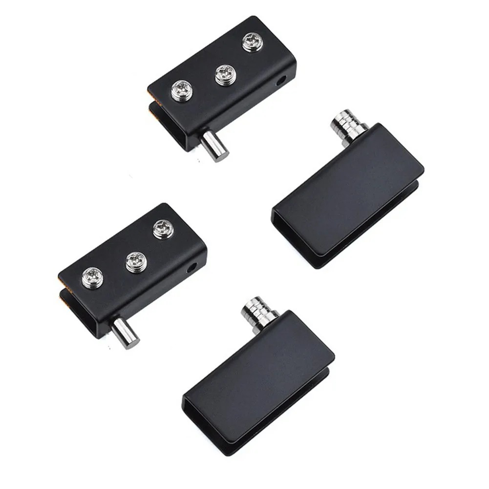 4 шт. петли для стеклянных дверей из нержавеющей стали | Строительство и ремонт