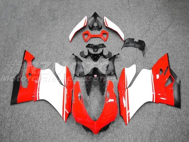 

Новый комплект обтекателей из АБС-пластика подходит для DUCATI 899 1199 S R Panigale 12 13 14 15 16 899R 1199R 899S 1199 S 2012 2013 2014 2015 Красный Белый