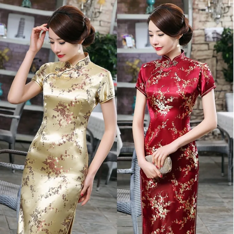 

2021 chinese dresses chinese qipao dresses for women party china dress