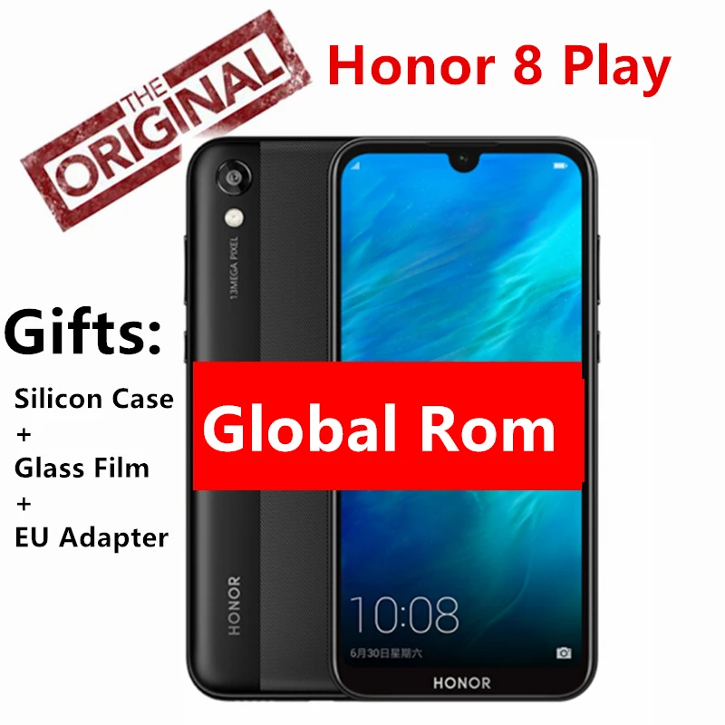 Смартфон HONOR 8 Play глобальной прошивки экран 5 71 дюйма 2 ГБ 32 четырёхъядерный