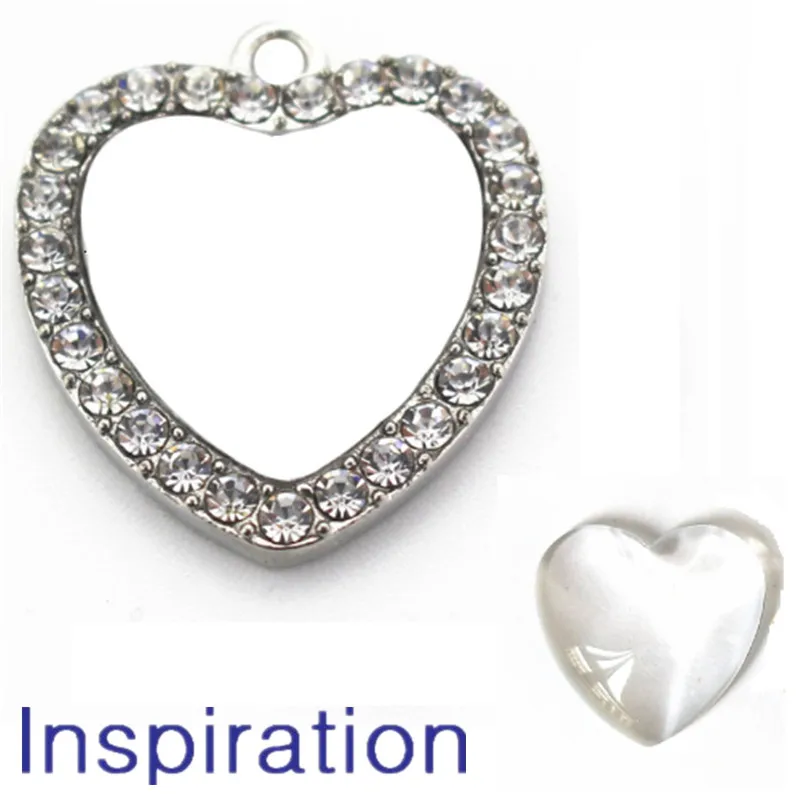 

600 шт., пустые бриллианты для ожерелья и сережек с прозрачным стеклом, кабошон, хрустальное сердце, подвеска, оптовая продажа