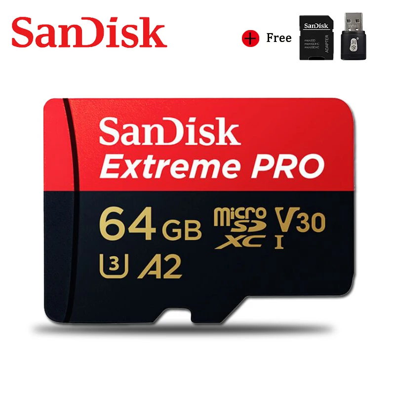 SanDisk Extreme Pro Ultra   128  64  32  Micro SD 256  400  32 64 128  - SD/TF MicroSD U1/U3 4K
