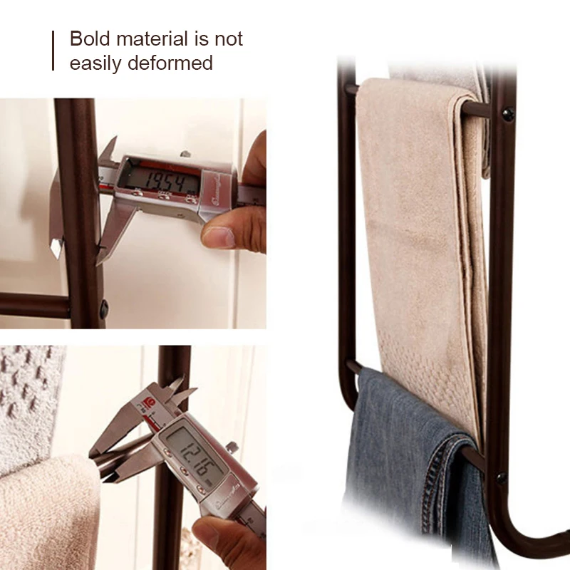 4-слойная вешалка для одежды подвесная хранения полотенец домашние Органайзеры |