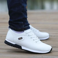 men dress shoes western style autumn plush male pu leather sneakers shoes spring comfy man sneakers footwear big size 45 46