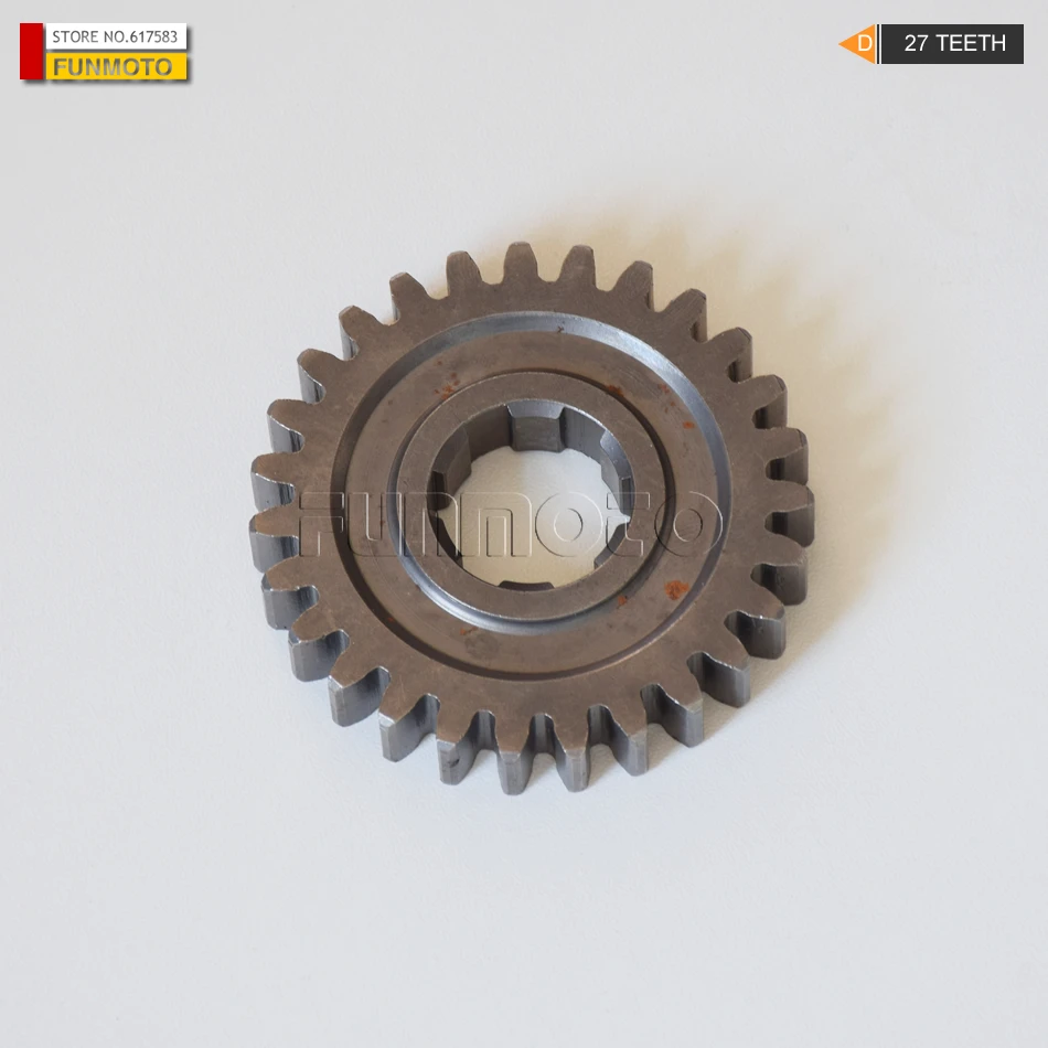 

Дифференциальные шестерни с 27 зубцами или 27 зубцами или 32/14 зубцами или/36/14 зубцами подходят для багги PGO 250CC/Багги BR250