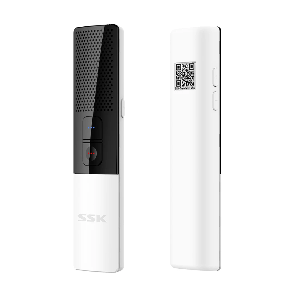 SSK Bluetooth Smart language Translator двусторонний переводчик в режиме реального времени 80+ language s переводчик для обучения бизнесу