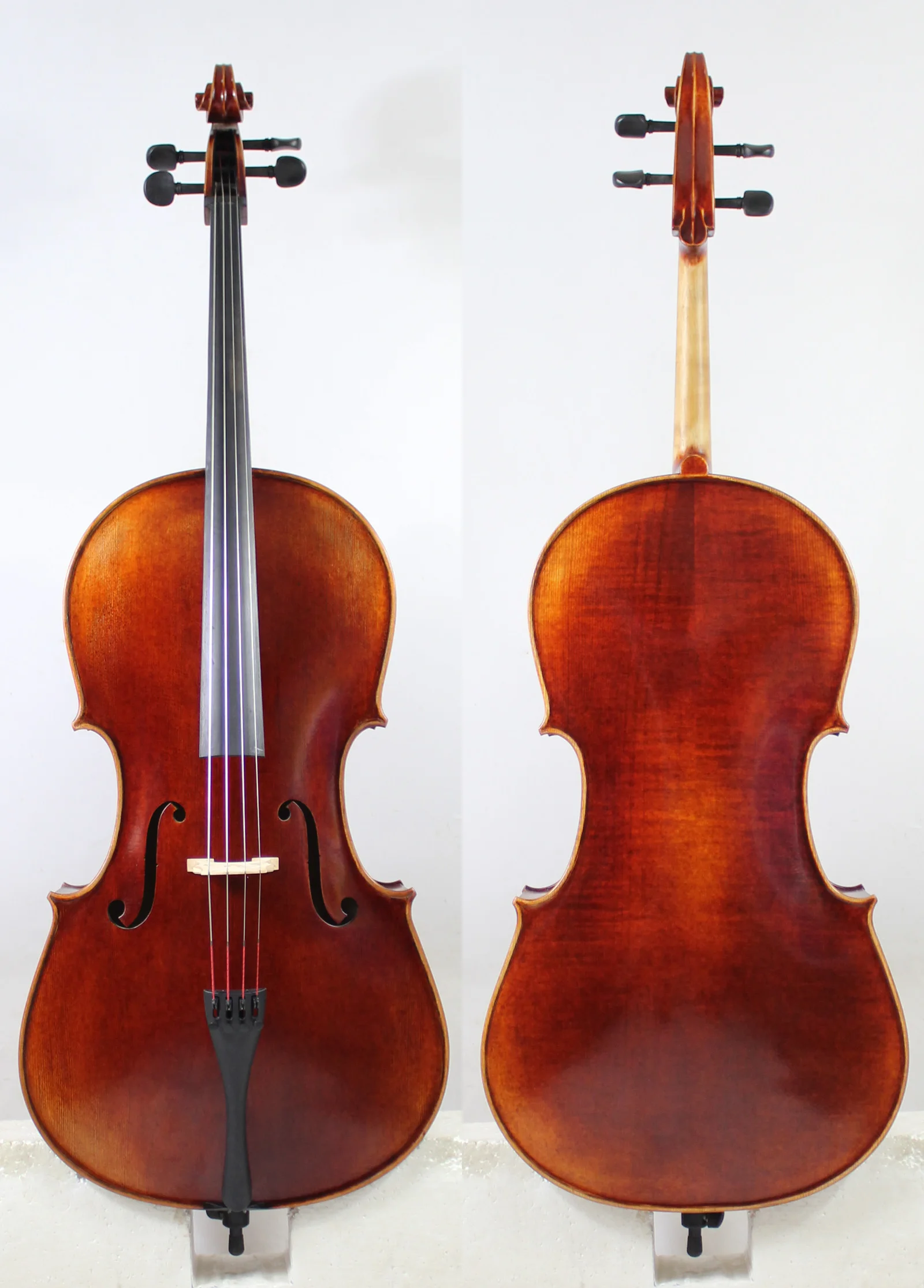 Фото Супер ценность! Виолончель Stradivari 1690 копия 4/4! M6135 немецкий темный античный! №2