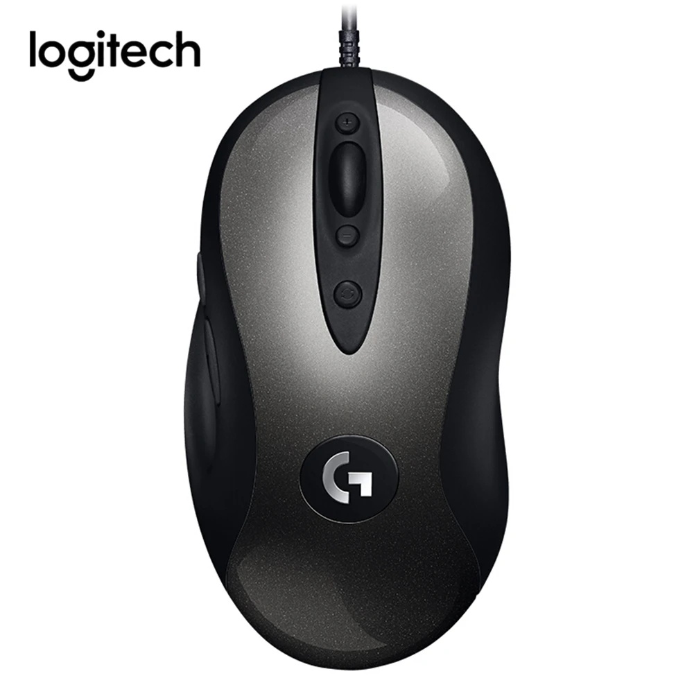 Logitech MX518 Классическая Проводная игровая мышь 100-16000DPI с 8 программируемыми