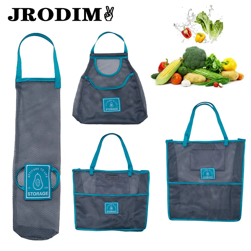 Сетчатая кухонная сумка для хранения овощей лука картофеля полый