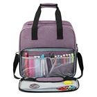 Сумка-тоут для швейной машины, многофункциональный портативный органайзер большой емкости для хранения Швейных машин, аксессуары для швейных машин