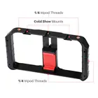 Ulanzi U-Rig Pro смартфон киносъемок с функцией непрерывного изменения мобильный видео для стабилизатор для видеосъемки с 14 винт для вспышки Холодный башмак для iPhone Xiaomi