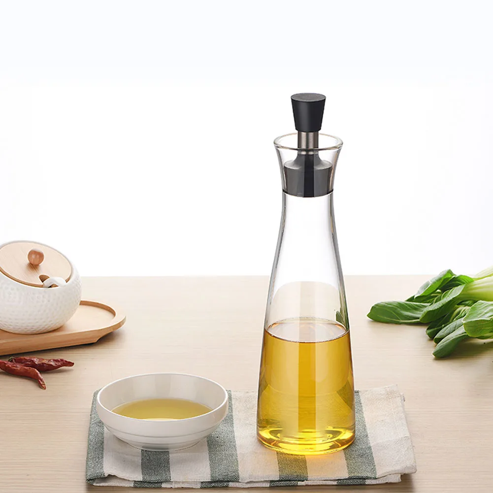 

Nordic Glass Cruet Oil Dispenser Bottles Gravy Boats Creative Leak-proof Oil Vinegar Bottle Sauce Container Pot Kitchen Tools