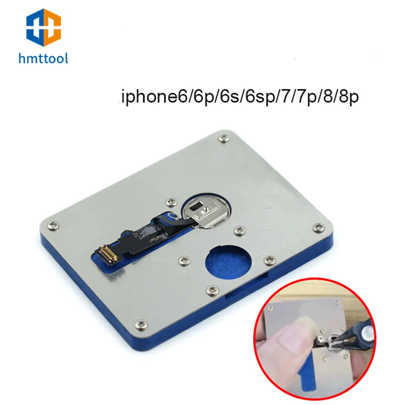 Кнопка для быстрого ремонта отпечатков пальцев Базовая арматура IPhone 6 / 6P 6S 6SP 7 7P 8
