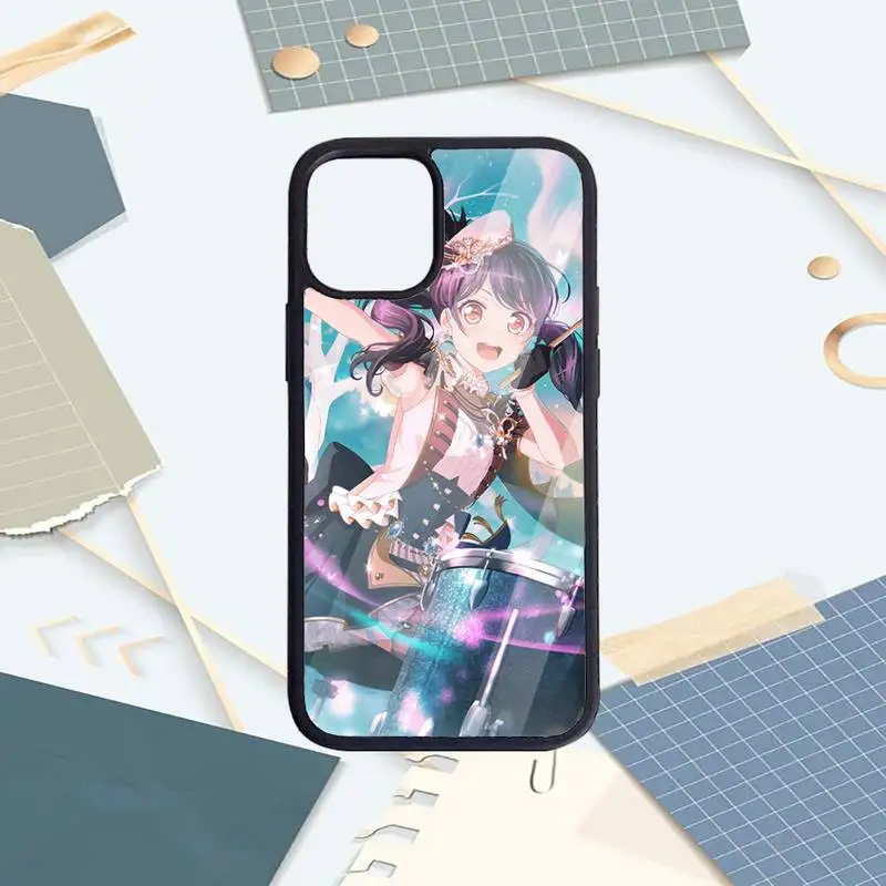 

Yashio Rui BanG Dream Phone Case PC for iPhone 11 12 pro XS MAX 8 7 6 6S Plus X 5S SE 2020 XR Luxury brand shell funda