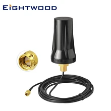 Eightwood 4G LTE SMA Screw Mount Omni Antenna for Verizon AT&T T-Mobile Sprint Router Wireless Home Phone Cellular Trail Cameras