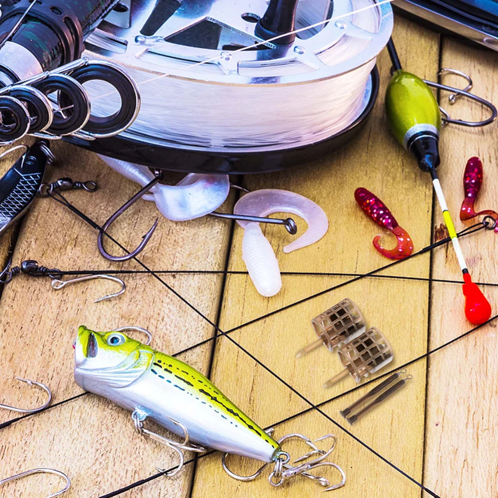 

3pcs Outdoor Fishing Bait Cages Practical Fishing Lure Cages Fishing Supplies