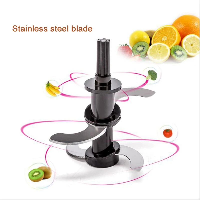 Blender Mini Electric Meat Grinder Food Processor Vegetable Fruit Chopper 500Ml Kitchen Appliances Mixer | Бытовая техника