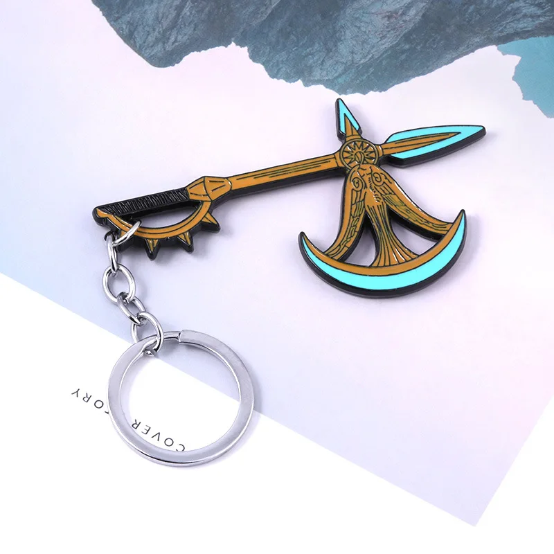 Мультфильм Аниме семь смертных грехов Лев грех гордости Escanor Arms Axe Rhitta брелок для