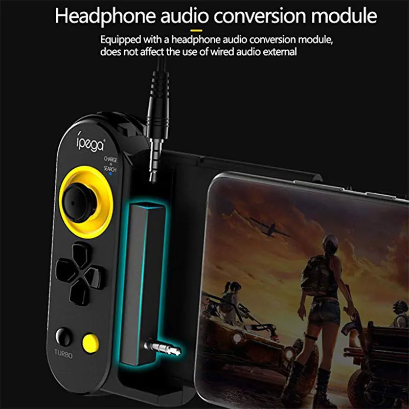 Мобильный игровой контроллер Double Thorn беспроводной Bluetooth геймпад джойстик для PUBG