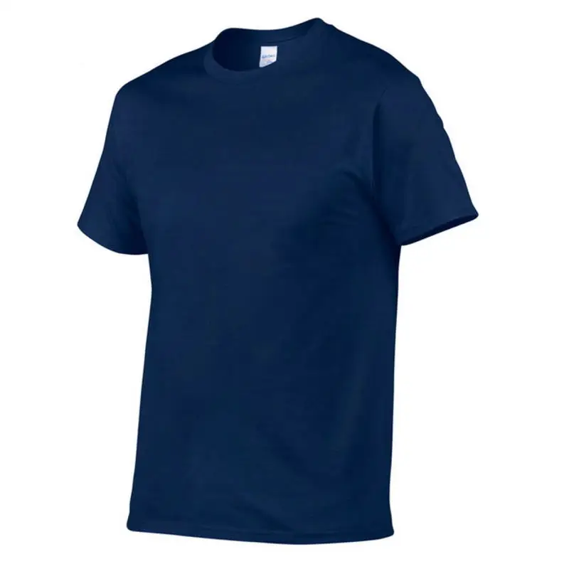 

Brand Hot Sale Men's Summer 100% Cotton T-Shirt Men Casual Short Sleeve O-Neck T Shirt Comfortable Solid Color Tops Tees