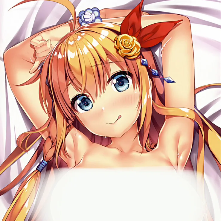 

Princess Connect! Re:Dive Eustiana von Astraea Cosplay Dakimakura Otaku Hugging Body Pillow Case Long Cushion Pillow Cover Gifts