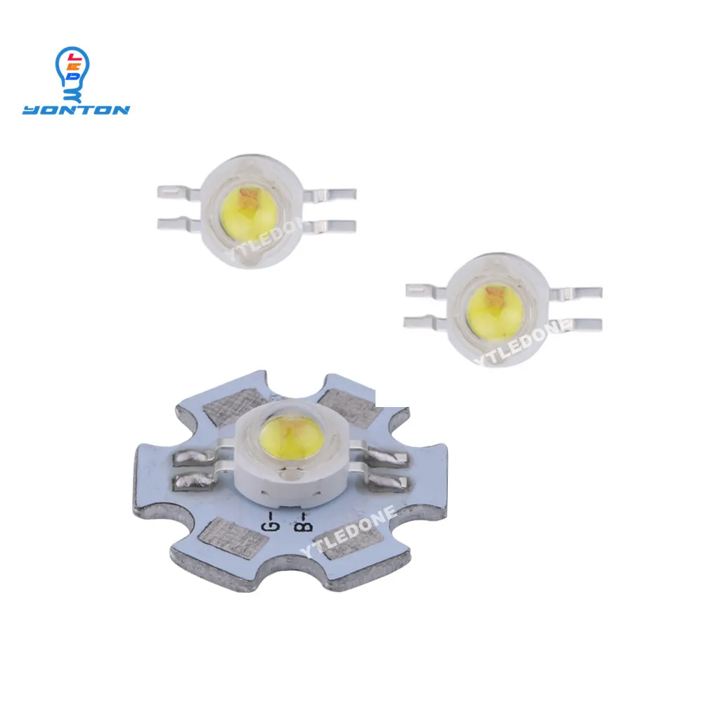Светодиодный чип высокой мощности 2*3 Вт желтый белый с печатной платой 20 мм |