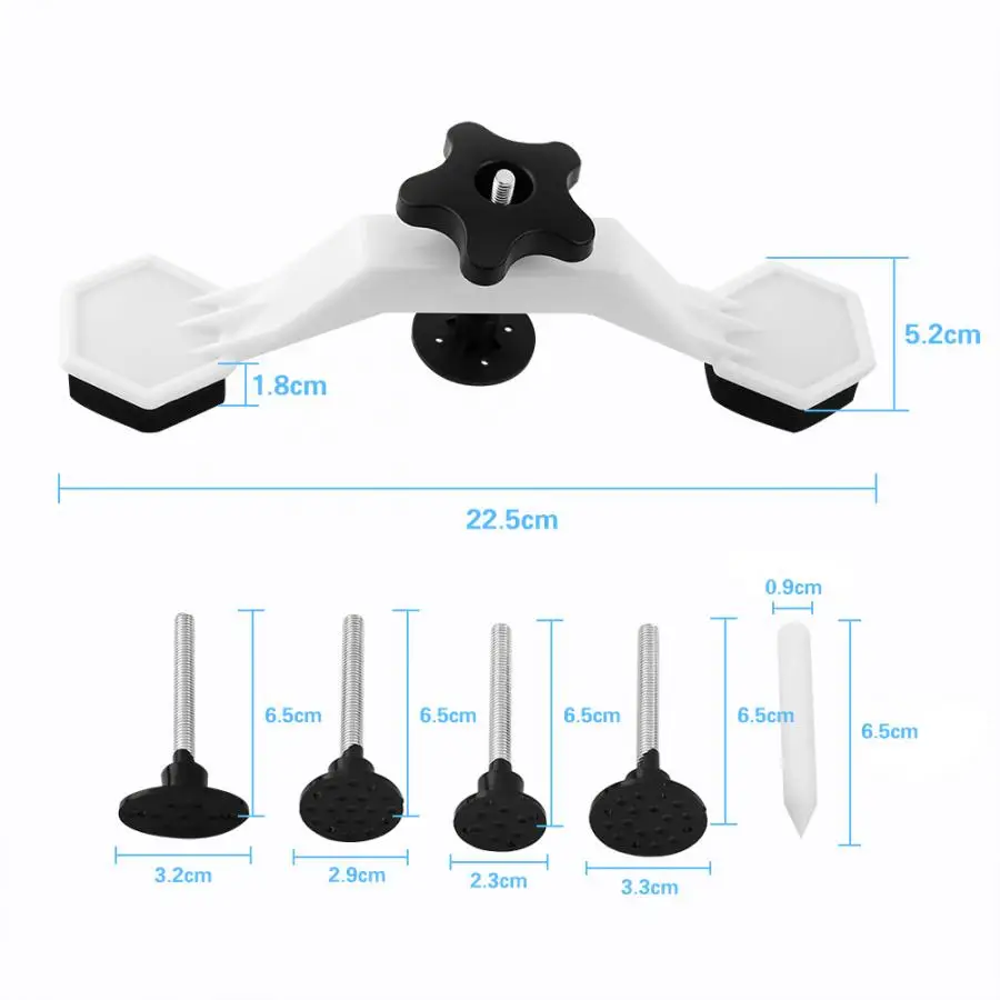 

Car Body Paintless Dent Repair Tools Puller & Glue Pulling Tabs DIY Dent Bridge Glue Puller Reparing Tool Set