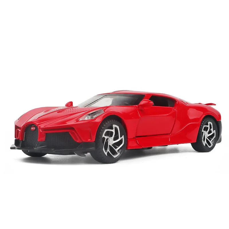 

Bujiadi car model alloy simulation sports car children's back-to-back toy car car model ornaments adult collection