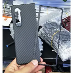 yierfa carbon fiber protective case for samsung galaxy z fold 3 case ultra thin back cover for galaxy z fold 2 5g phone shell free global shipping