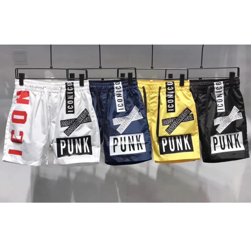 

Summer New Quick-Drying Beach Pants Men's Casual Sports Basketball Shorts Breathable Sweat Five-Point Pants