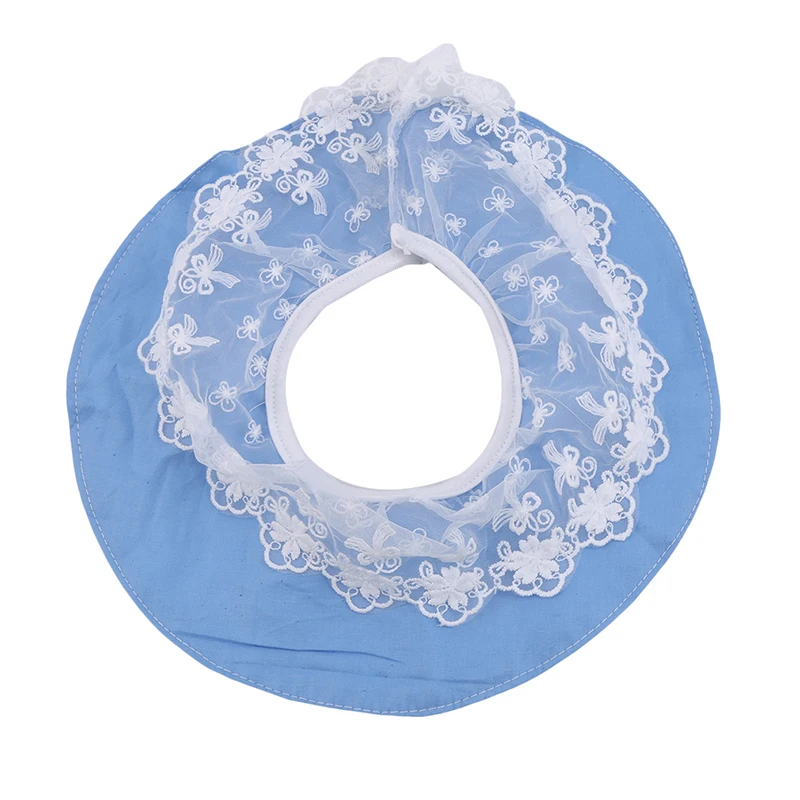 

Baby Bib Saliva Towel Infant Supplies Baby Bibs Baby Cotton Pocket Maternal Rice Round Bib Cotton Lace Tassel Burp Cloths